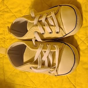 HsdsBebe Baby Boy Infant Canvas High-Top Sneakers